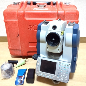 ★動作OK★ SOKKIA SRX3トータルステーション バッテリー ケース付き ソキア 測量機器