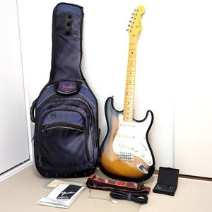 Fender Japan ストラトキャスター エレキギター ソフトケース付き 付属品多数 フェンダー ジャパン