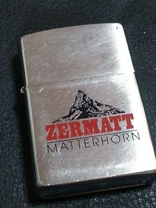 ☆山を愛する方へ☆ ZIPPO 2001年 ZERMATT MATTERHORN ツェルマット マッターホルン 霊峰 アルプス山脈 スイス 登山 冬山 東壁 北壁 　　