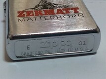 ☆山を愛する方へ☆ ZIPPO 2001年 ZERMATT MATTERHORN ツェルマット マッターホルン 霊峰 アルプス山脈 スイス 登山 冬山 東壁 北壁 　　_画像6