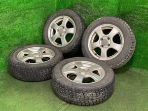 VIOLENTO アルミ 14×5J OFF39 4H PCD100 NorthTrek N2 175/65R14 売切!!