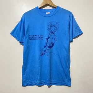 ★ YOUNG ACE 2012年１月号 特別付録 ヤングエース NEON GENESIS EVANGELION エヴァンゲリオン 綾波レイ 半袖 Tシャツ 青 