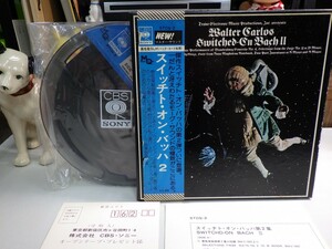 ￥1,000～★Reel-to-reel-tape 7inch（オープンリール）｜CBS SONY/4TRACK★「SWITCHED ON BACH2（スイッチトオンバッハ）」WALTER CARLOS