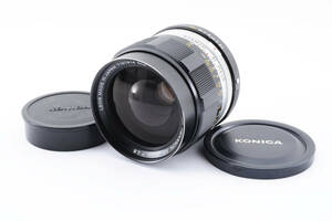 【良品】コニカ Konica Hexanon AR 35mm f/2.8 Wide Angle MF Lens マニュアルフォーカス 5730