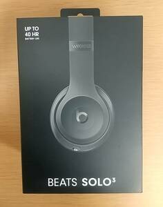 【U10090】 中古現状渡し品 ビーツ beats　ヘッドホン　ワイヤレス　solo3 BK ※右側からの音が聞こえません。