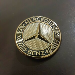 Mercedes Benz GOLD EMBLEM メルセデス ベンツ ボンネット バッチ ゴールドエンブレム AMG VIP LUGUXUY CUSTOM ビップの画像2