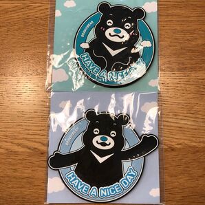 BRAVO!BEAR コースター2枚セット