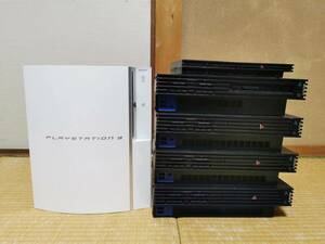 SONY ジャンク 本体 セット PS2 PS3 SCPH 10000 30000 35000 77000 CECHL00 ソニー まとめて