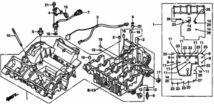 NC42　E-14　クランクケース