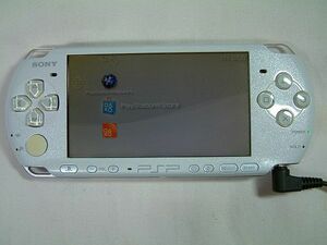 ☆SONY PSP-3000(パール・ホワイト) 動作問題なし 箱・本・電源コード付