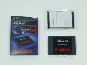 ●SanDisk SSD PLUS 120GB SDSSDA-120G-J25 2.5インチ 7mm SATA MLC NAND