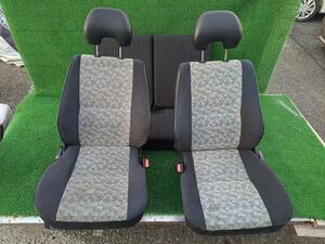 1123 Mitsubishi Pajero Mini H56A front left right seat driver's seat passenger's seat driver seat rear seats for 1 vehicle * delivery conditions equipped 