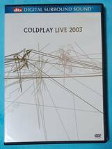 COLDPLAY / LIVE 2003【DVD　コールドプレイ_画像1