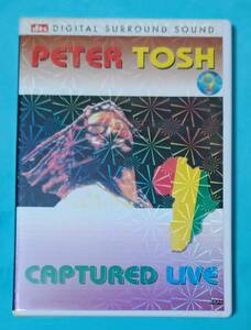 PETER TOSH / CAPTURED LIVE【DVD】ピーター・トッシュ