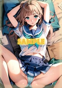 Y692-121HYY 吉川優子 響けユーフォニアム ポスター A4 美少女 最高品質 アニメ 同人 コレクション