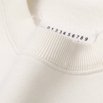 Maison Margiela メゾンマルジェラ 丸襟 スウェット パーカー メンズ レディース ベージュ色 秋冬 トップス ファッション 48サイズ_画像4