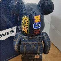 BE@RBRICK × Levi's(R) ベアブリック bearbrick コラボ MEDICOM TOY 400% メディコム トイ_画像4