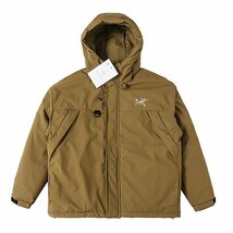 ARC'TERYX Atom AR Hoody アークテリクス 中綿入り ジャケット メンズ 保温 防寒 中綿コート 保暖ブルゾン フード付き Lサイズ_画像1