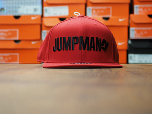 NIKE Jordan jumpman Script SnapBack レッド キャップ ジョーダン