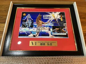  New Japan Professional Wrestling shelves ... autograph autograph go in photo frame limited amount ②