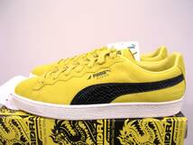 新品 PUMA SUEDE STAPLE 黄黒 27cm US9 定価14300円 限定モデル プーマ スエード ステイプル #391567-01 キングギドラ クライド CLYDE_画像2