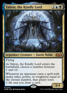 MTG ■金/英語版■ 《慈愛の王、タリオン/Talion, the Kindly Lord》★FOIL★エルドレインの森 WOE