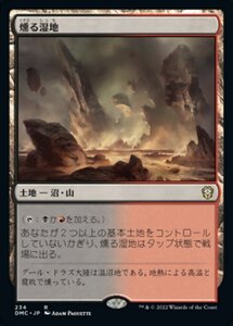 MTG ■土地/日本語版■ 《シヴの地溝/Shivan Gorge》団結のドミナリア：統率者 DMC