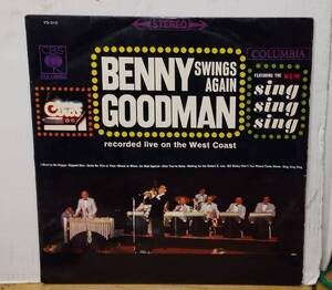 BENNY GOODMAN/スウィングズアゲイン・ペラジャケ64年・国内盤LP