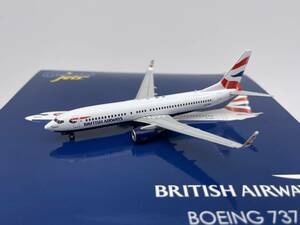 1/400 Gemini Jets (ジェミニ) BOEING 737-800 BRITISH AIRWAYS (ZS-ZWI)