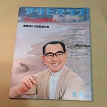 アサヒグラフ1975.6.6パチンコいまむかし　パチンコ台の紹介、東京のドン松五郎、今村昌平、神奈川県特集、ソビエト国宝絵画展ほか_画像1