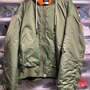 SAPEur DROP shoulder MA-1 jacket フライトジャケット
