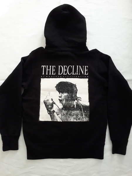 【送料無料】17AW Supreme THE DECLINE シュプリーム　デクラインパーカー サイズSmall　MADE IN CANADA　ブラック　確実正規品