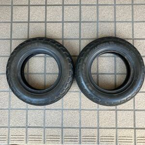 ダンロップ(DUNLOP)タイヤ 【TT100 3.50-8(TubeType)】 MC-1/モンキー/ゴリラ等に。。[ジャンク品]