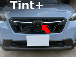 Tint+ flushing - repeated use Ok emblem smoke film ( black smoked 5% front and back set ) Subaru XV GT3/GT7/GTE gt series 