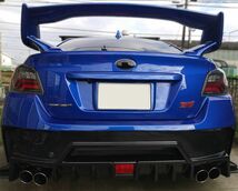 Tint+再使用できるエンブレム用スモークフィルム(ブラックスモーク5％ 前後セット) WRX S4/WRX STI VAG/VAB va_画像6