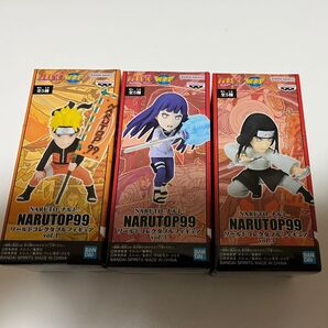 ナルト ワールドコレクタブル うずまきナルト 日向ヒナタ 日向ネジ