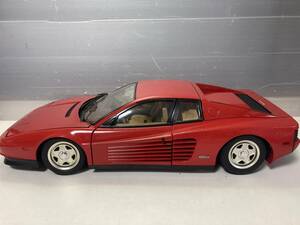 POCHER（ポケール） 1/8スケールモデルカー Ferrari（フェラーリ） テスタロッサ　高さ約13.5cm幅約22cm 奥行約55cm