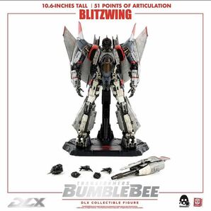 スリーゼロthreezero DLX トランスフォーマー ブリッツウイング Blitzwing blitzwing 可動フィギュアtransformers bumblebeeの画像1