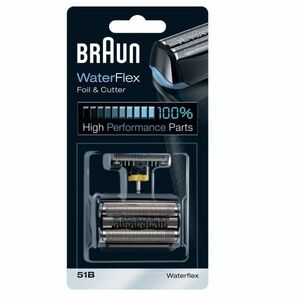  postage 198 jpy BRAUN F/C 51B series 5 Brown razor 51B Water Flex for net blade * inside blade combination pack 