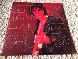 Jeff Beck With The Jan Hammer Group - Live (日本盤) 25AP 359(E) ブックレット