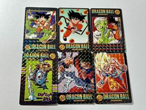 ドラゴンボール カードダス ビジュアルアドベンチャー 3弾 プリズム コンプ 全6種 海外製