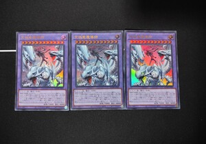 遊戯王OCG◆ 究極竜魔導師 ウルトラレア 3枚セット◆クォーターセンチュリーデュエリストボックス