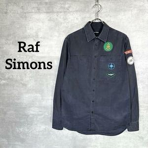 『Raf Simons』 ラフシモンズ (46) バッジスカウトシャツ
