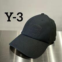 『Y-3』 ワイスリー (Free) ロゴ ベースボールキャップ_画像1