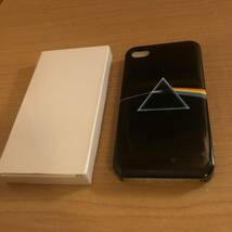 貴重 レア 海外SIMフリーアダプター内蔵 iPhone 4S 64GB A1387 ブラック Pink Floyd 新品 ホルダーケース 純正 充電器 イヤホン アンロック_画像9