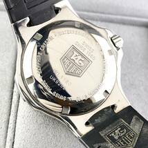 【1円〜】TAG HEUER タグ ホイヤー 腕時計 メンズ キリウム WL1180 ブラック文字盤 Ti チタンモデル プロフェッショナル デイト 正規品_画像6