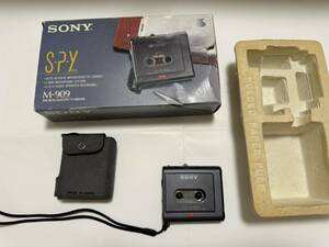 SONY ソニー M-909 MICROCASSETTE-CORDER マイクロカセットコーダー 動作未確認