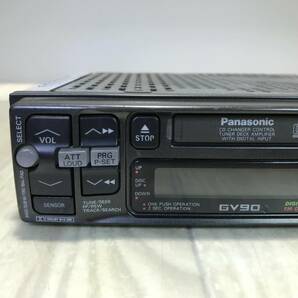 ☆ Panasonic カセット デッキ AM FM カーオーディオ CQ-GV90D 【 未確認/ 現状品 】 （PN-4A50） ☆の画像3