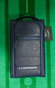 新品 J.LINDEBERG / ジェイ.リンドバーグ ゴルフ用 シューズ ケース / バッグ (ネイビー)