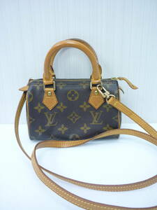 LOUIS VUITTON ルイ・ヴィトン モノグラム Ｍ41534 ミニスピーディ バッグ ショルダー 2WAY a